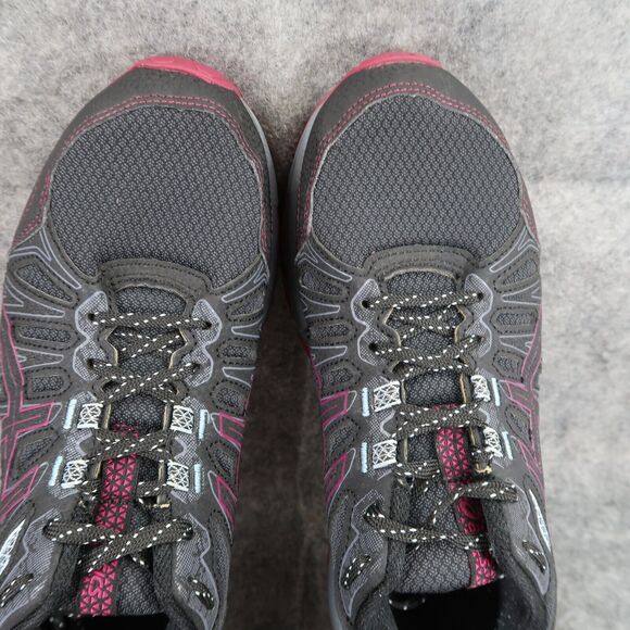 Asics Shoes Womens 8.5 Athletic Trainers Trail Running Gel Venture 7 Active Gray - Picture 8 of 13